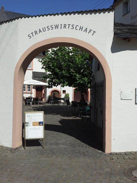 Weinhaus Kurtrierer Hof Hotel Leiwen Ngoại thất bức ảnh